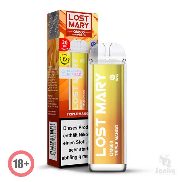 Lost Mary QM600 CP Einweg E-Zigarette Triple Mango ✔️ Günstig kaufen!