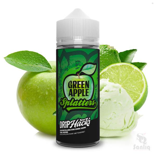 Drip Hacks Green Apple Splatters Aroma ✅ Günstig kaufen!