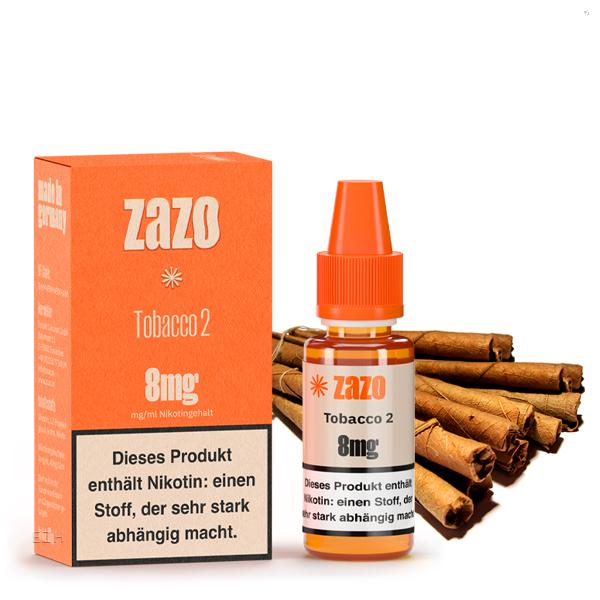 ZAZO Classics Tobacco 2 Liquid 8mg ⭐️ Günstig kaufen! 