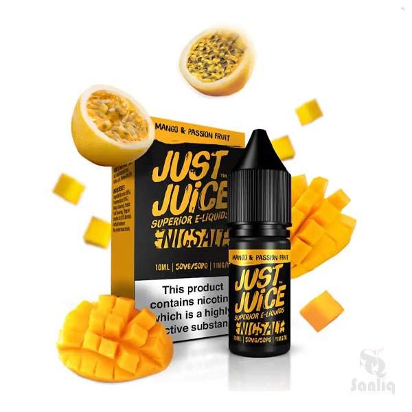 Just Juice Mango & Passion Fruit Nikotinsalz Liquid ☑️ Online kaufen!