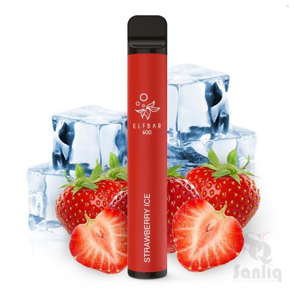 Elfbar 600 Einweg E-Zigarette Strawberry Ice 20mg/ml