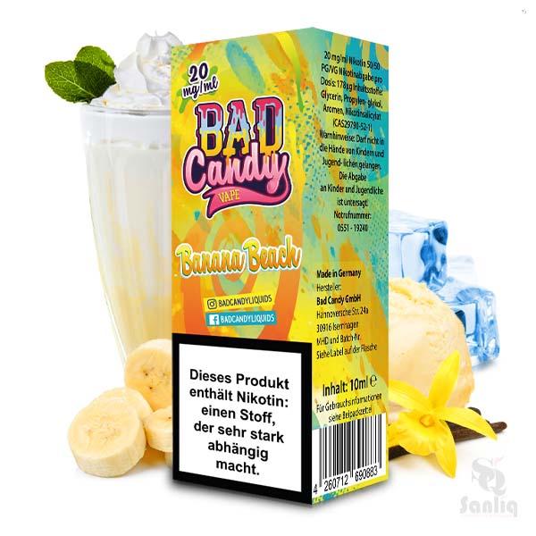 Bad Candy Banana Beach Nikotinsalz Liquid ✅ Günstig kaufen!