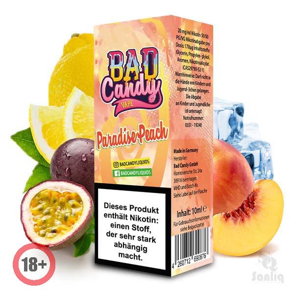 Bad Candy Paradise Peach Nikotinsalz Liquid 10mg ✅ Günstig kaufen!