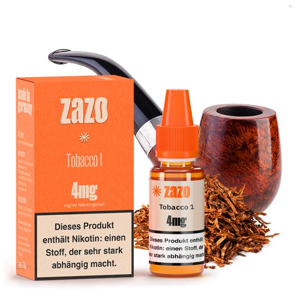 ZAZO Classics Tobacco 1 Liquid 10ml 4mg ⭐️ Günstig kaufen! 