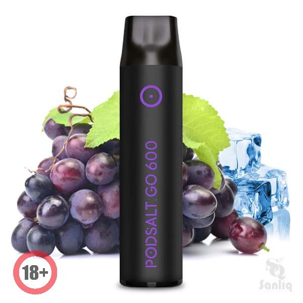 Pod Salt Go 600 Grape Ice 20mg ✅ Einweg E-Zigarette 