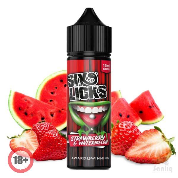 Six Licks Strawberry Watermelon Aroma 10ml ✅ Günstig kaufen! 