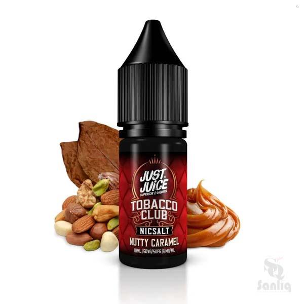 Just Juice Nutty Caramel Tobacco Nikotinsalz Liquid ☑️ Online kaufen!
