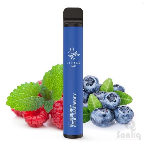 Elfbar 600 Einweg E-Zigarette Blueberry Sour Raspberry 20mg/ml