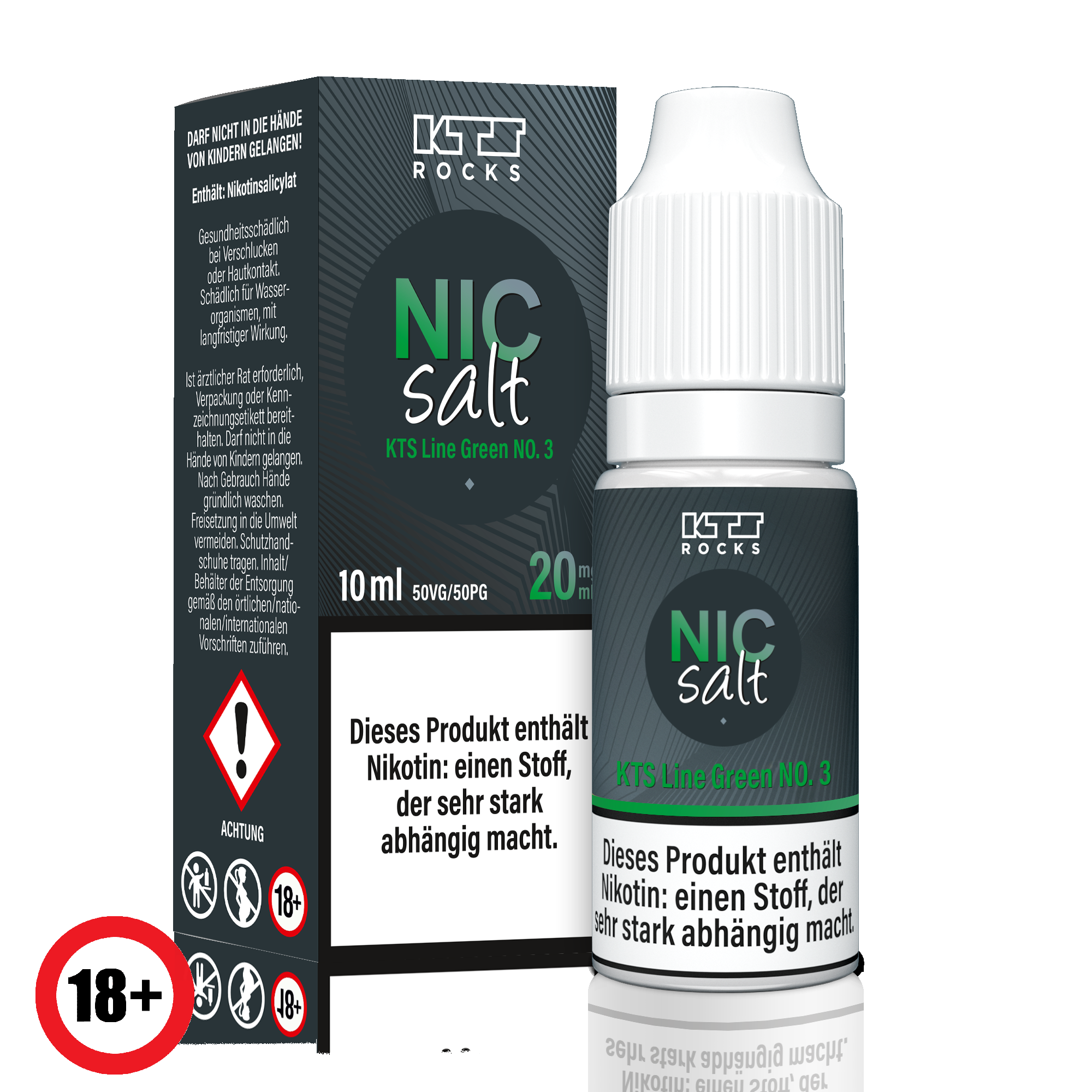 KTS Line Green No. 3 Nikotinsalz Liquid ✅ Jetzt günstig kaufen! 
