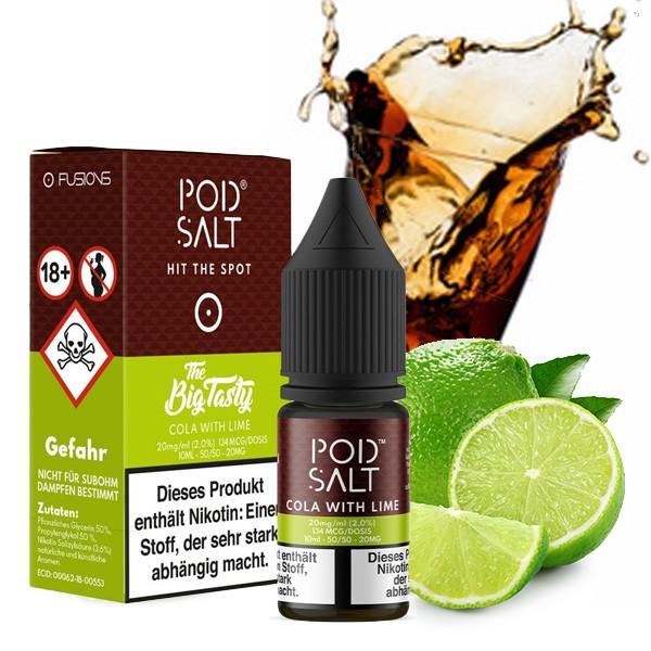 Pod Salt Cola with Lime Nikotinsalz Liquid 10ml 20mg 