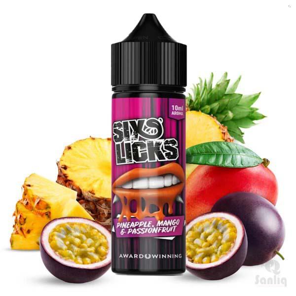 Six Licks Pineapple Mango Passionsfruit Aroma ➡️ Günstig kaufen!