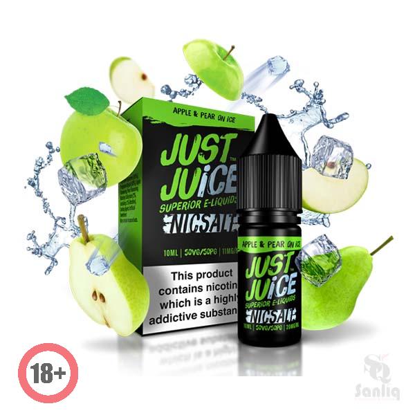 Just Juice Apple & Pear on Ice Nikotinsalz Liquid ☑️ Online kaufen!