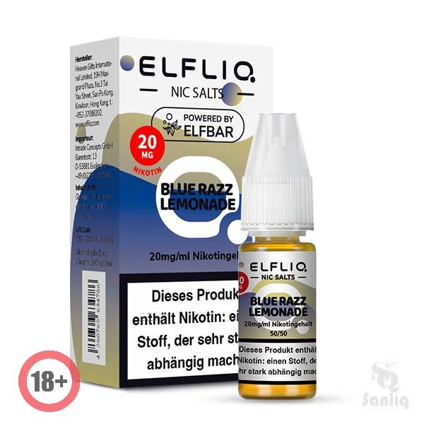 Elfbar Elfliq Blue Razz Lemonade Nikotinsalz Liquid 10ml 20mg ⭐️ Günstig kaufen! 