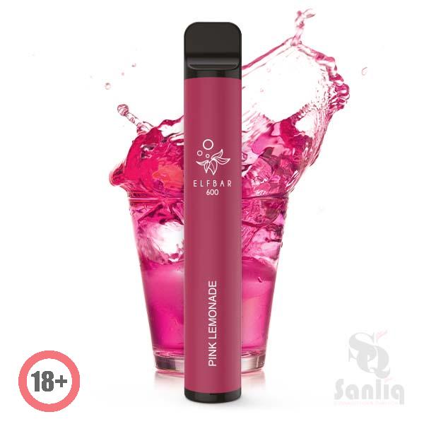 Elfbar 600 Einweg E-Zigarette Pink Lemonade 20mg/ml