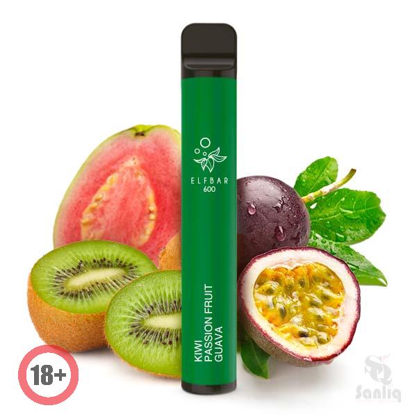 Elfbar 600 Einweg E-Zigarette Kiwi Passionfruit Guava 20mg/ml ✔️ Günstig kaufen!