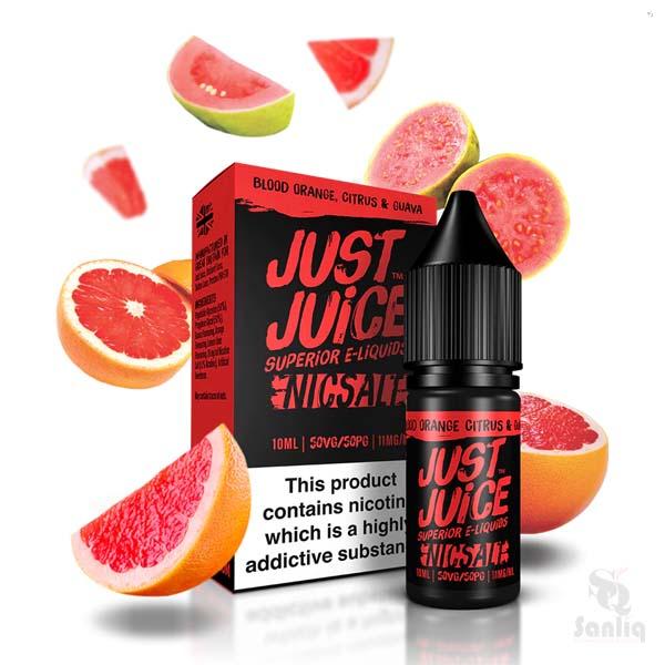 Just Juice Blood Orange Citrus & Guava Nikotinsalz Liquid ☑️ Online kaufen!