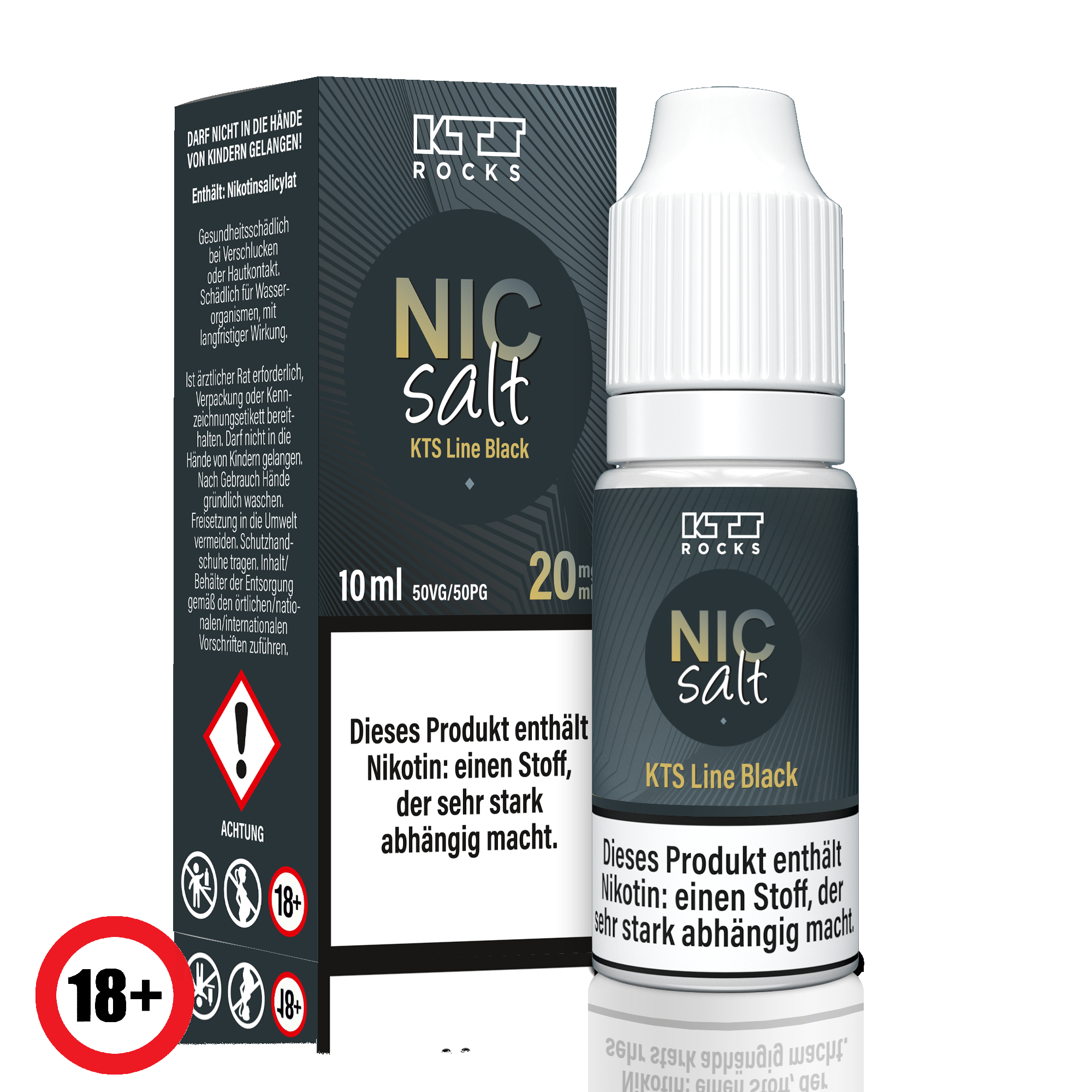 KTS Line Black Nikotinsalz Liquid ✅ Jetzt günstig kaufen! 