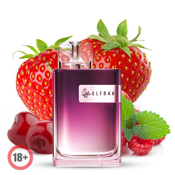 Elfbar CR600 Einweg E-Zigarette Strawberry Raspberry Cherry 20mg/ml