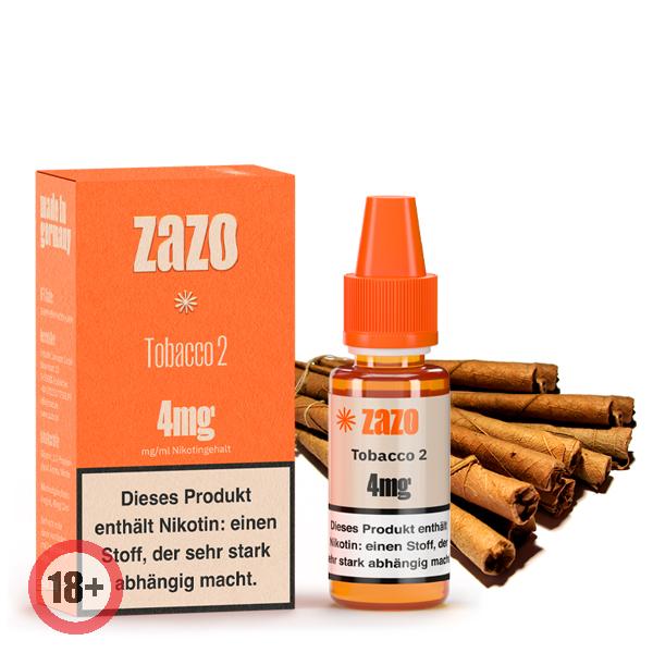 ZAZO Classics Tobacco 2 Liquid 4mg ⭐️ Günstig kaufen! 