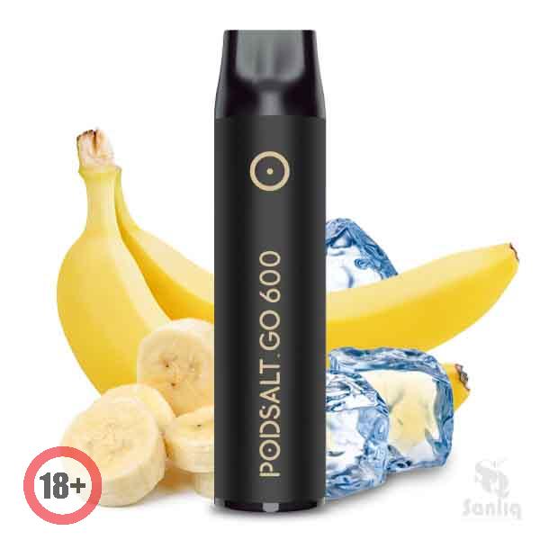 Pod Salt Go 600 Banana Ice 20mg ✅ Einweg E-Zigarette 