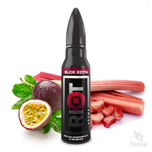 Riot Squad Black Edition Deluxe Passionfruit & Rhubarb Aroma ⭐️ Online kaufen! 