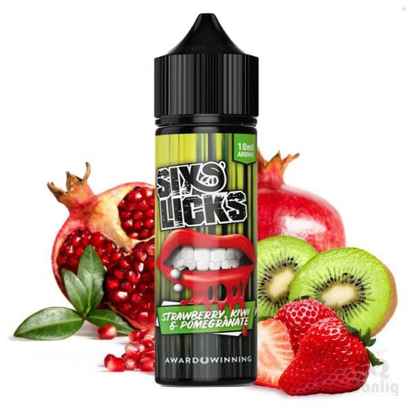 Six Licks Strawberry Kiwi Pomegranate Aroma 10ml ✅ Günstig kaufen!