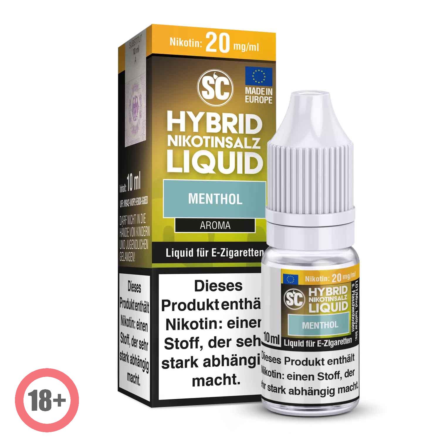 SC - MentholHybrid Nikotinsalz Liquid ✅ Günstig kaufen! 