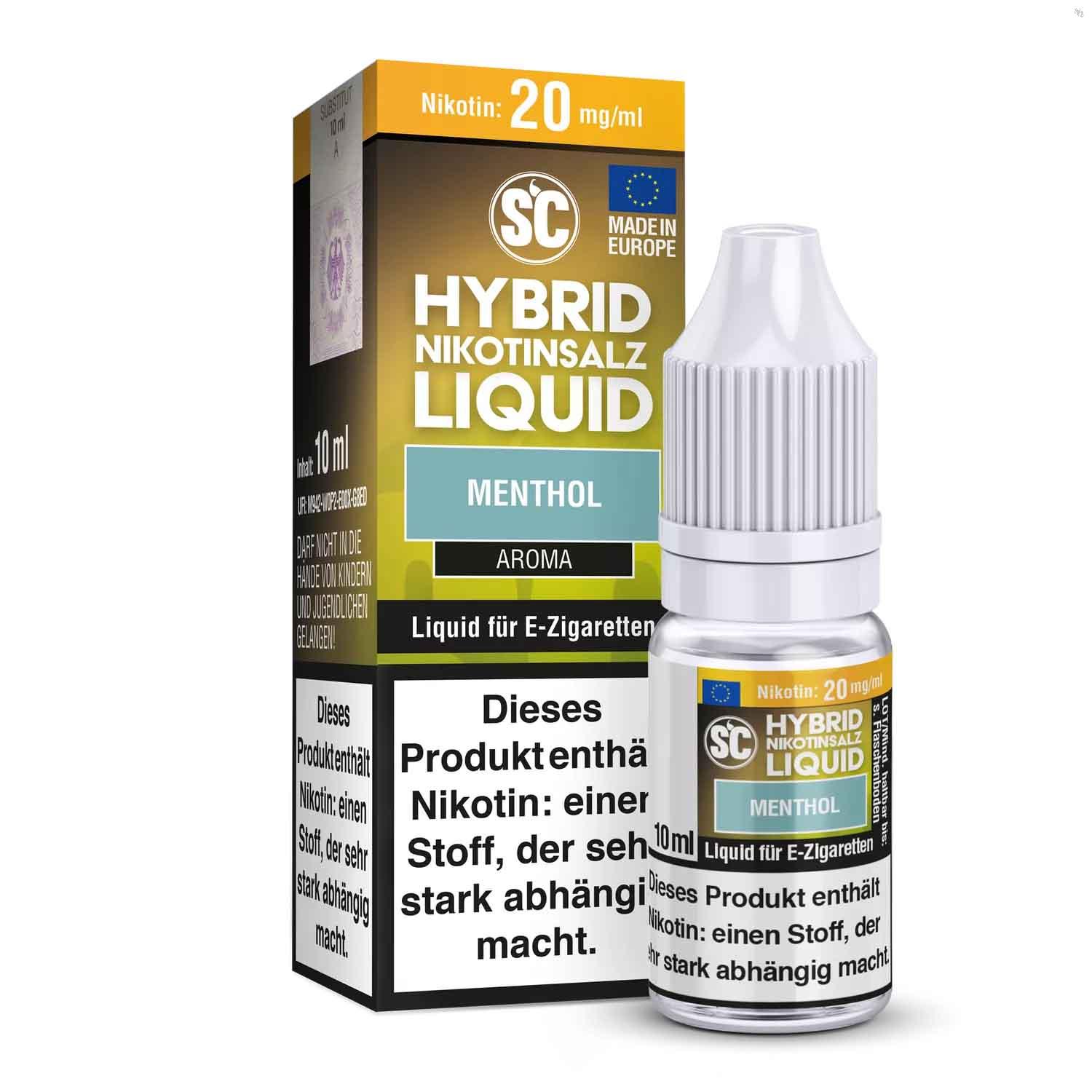 SC - MentholHybrid Nikotinsalz Liquid ✅ Günstig kaufen! 