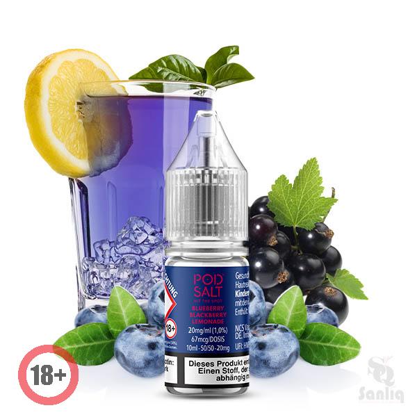 Pod Salt XTRA Blueberry Blackberry Lemonade Nikotinsalz Liquid 20mg ⭐️ Günstig bestellen! 