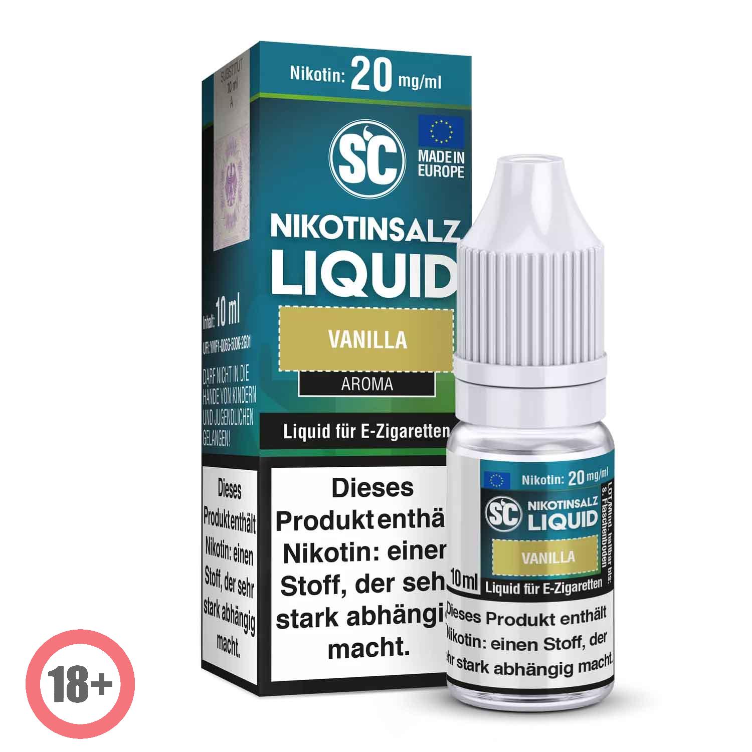 SC - Vanilla Nikotinsalz Liquid 10ml ✅ Günstig kaufen!