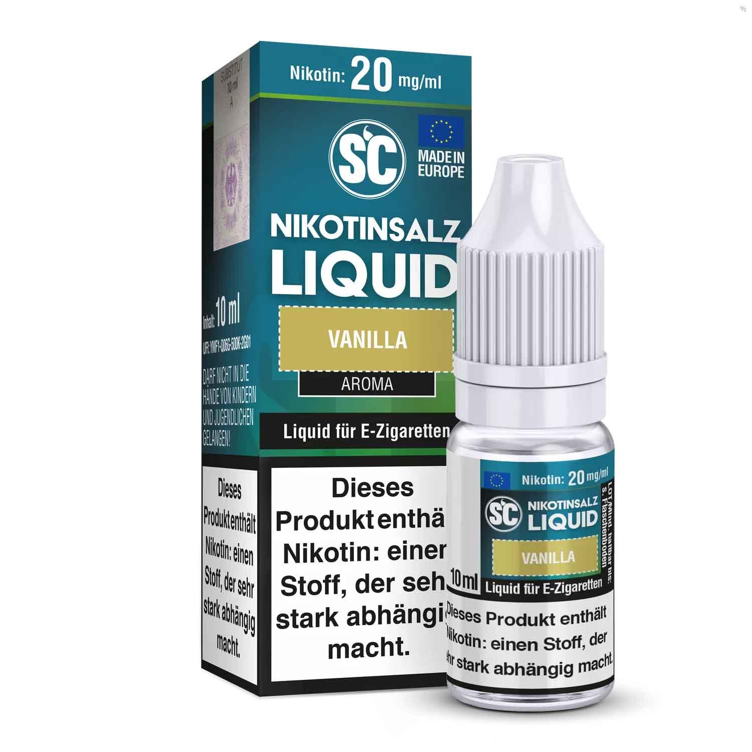 SC - Vanilla Nikotinsalz Liquid 10ml ✅ Günstig kaufen!
