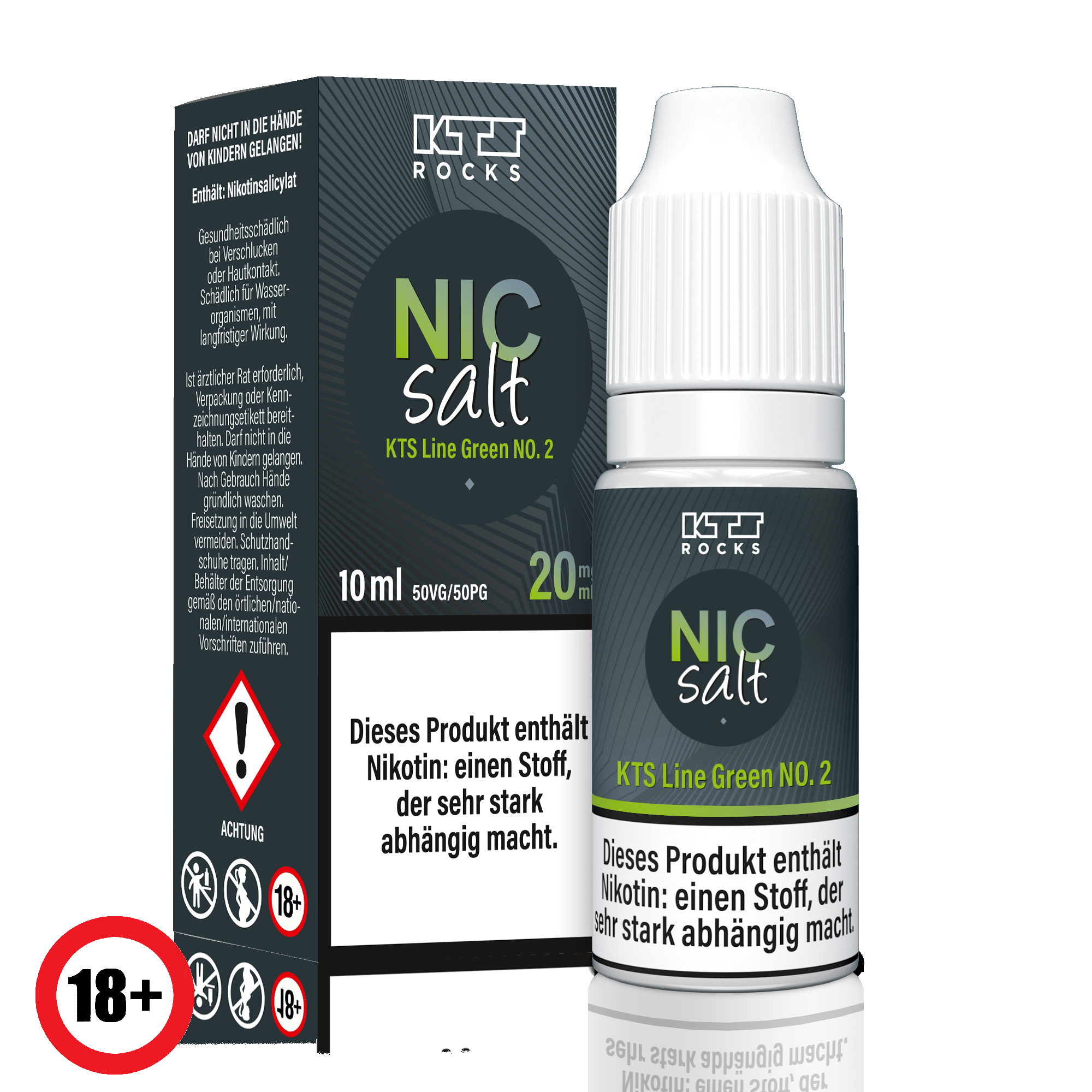 KTS Line Green No. 2 Nikotinsalz Liquid ✅ Jetzt günstig kaufen! 