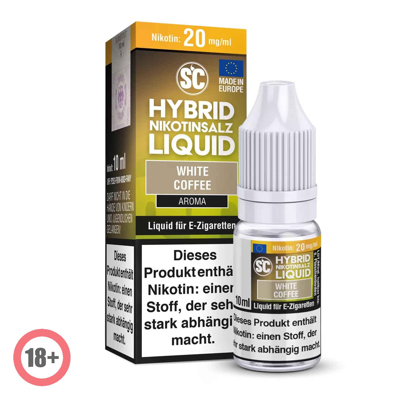 SC - White Coffee Hybrid Nikotinsalz Liquid ✅ Günstig kaufen! 