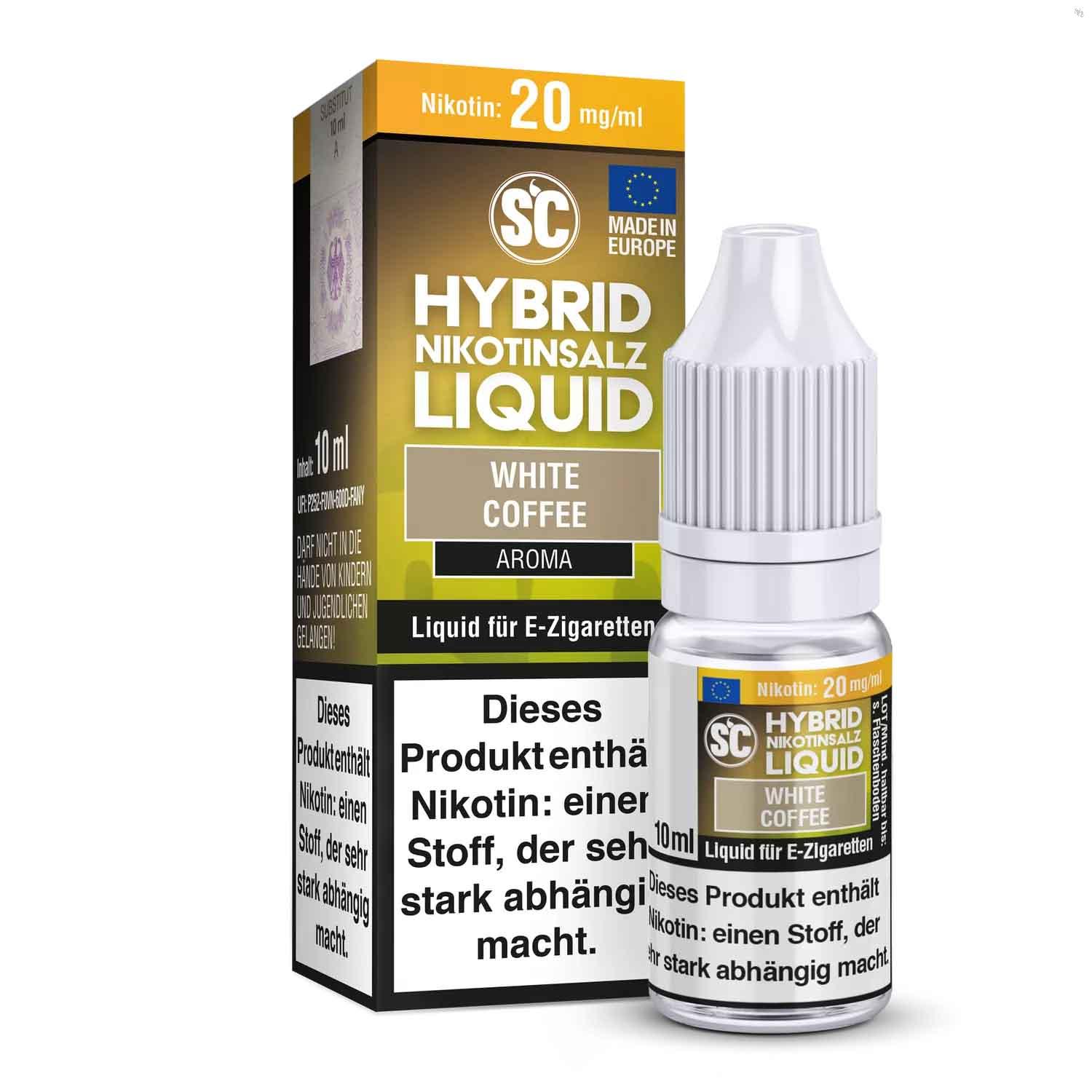 SC - White Coffee Hybrid Nikotinsalz Liquid ✅ Günstig kaufen! 