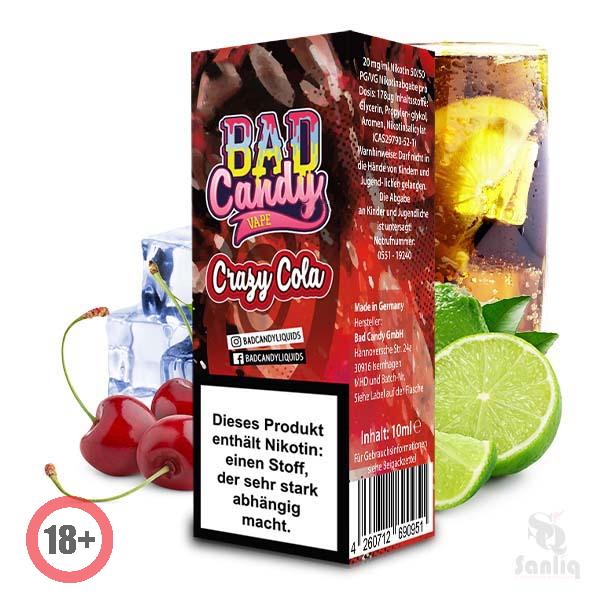Bad Candy Crazy Cola Nikotinsalz Liquid 10mg ✅ Günstig kaufen! 