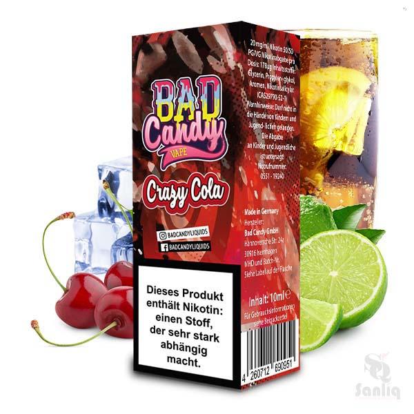 Bad Candy Crazy Cola Nikotinsalz Liquid 10mg ✅ Günstig kaufen! 