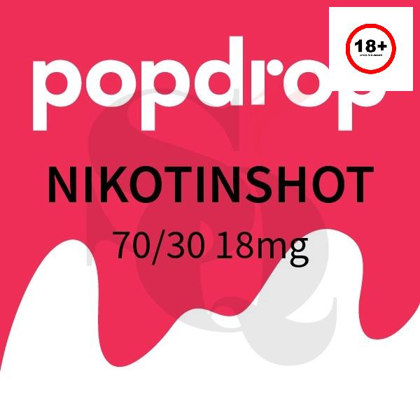 Popdrop Nikotin-Shot 70/30 18mg ﻿
