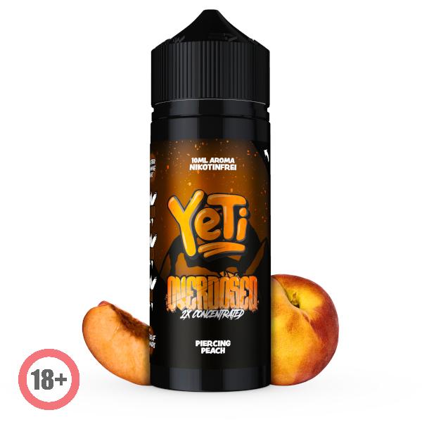 Yeti Overdosed Piercing Peach Aroma 10ml