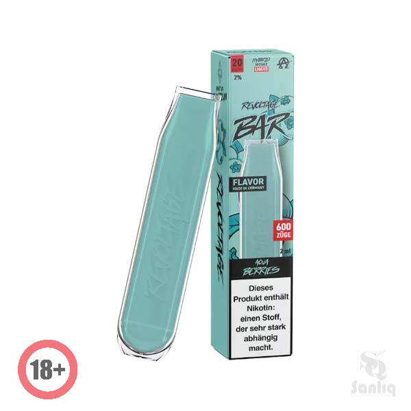 Revoltage Bar Einweg E-Zigarette Aqua Berries 20mg ⭐️ Günstig kaufen! 