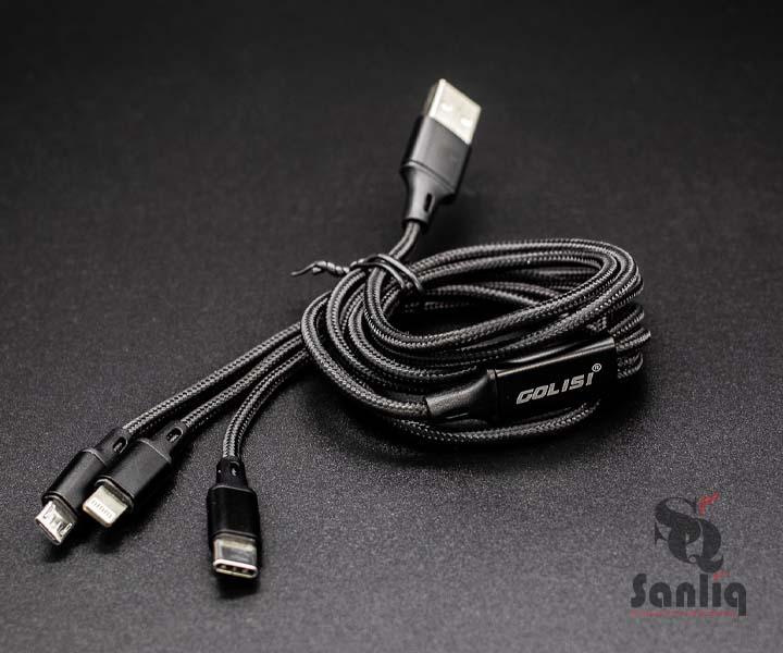 Golisi 3-in-1 USB Ladekabel