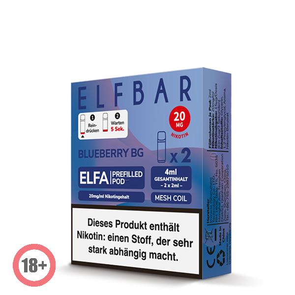 Elfbar ELFA CP Prefilled Pod - Blueberry BG ⭐️ Günstig kaufen! 