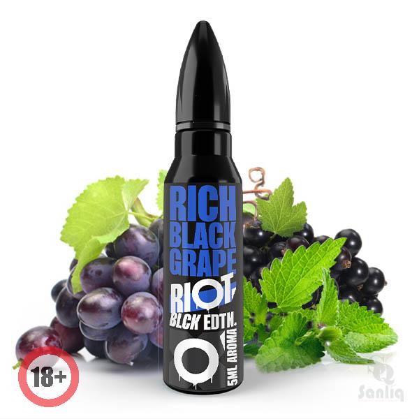Riot Squad Black Edition Rich Black Grape Aroma ⭐️ Online bestellen! 