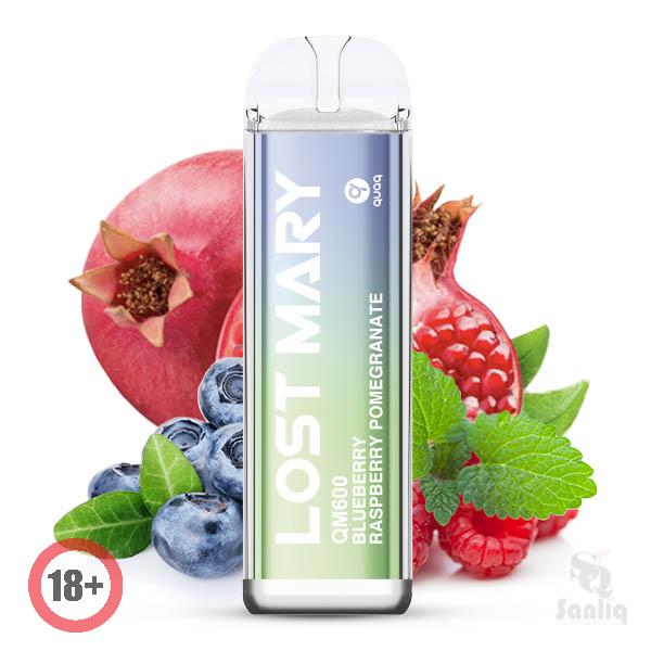 Lost Mary QM600 CP Einweg E-Zigarette Blueberry Raspberry Pomegranate ✔️ Günstig kaufen!