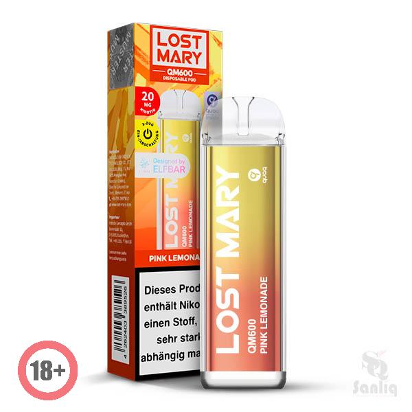 Lost Mary QM600 CP Einweg E-Zigarette Pink Lemonade ✔️ Günstig kaufen!