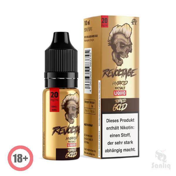 Revoltage Tobacco Gold Nikotinsalz Liquid 20mg ✅ Günstig kaufen!