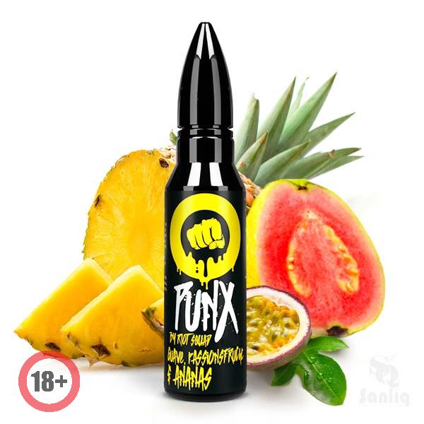 Riot Squad PUNX Guave Passionsfrucht & Ananas Liquid ➡️ Jetzt günstig kaufen!