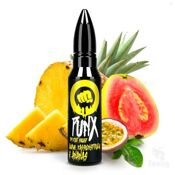 Riot Squad PUNX Guave Passionsfrucht & Ananas Liquid ➡️ Jetzt günstig kaufen!
