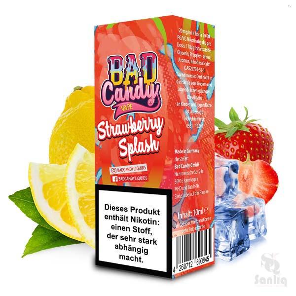 Bad Candy Strawberry Splash Nikotinsalz Liquid 10mg ✅ Günstig kaufen! 