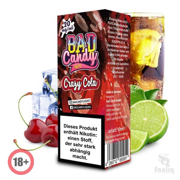 Bad Candy Crazy Cola Nikotinsalz Liquid ✅ Günstig kaufen! 