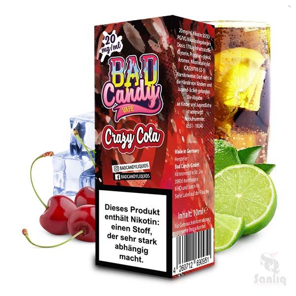 Bad Candy Crazy Cola Nikotinsalz Liquid ✅ Günstig kaufen! 